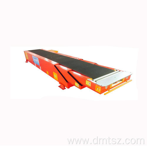 3 section 14.6 meters telescopic belt conveyor